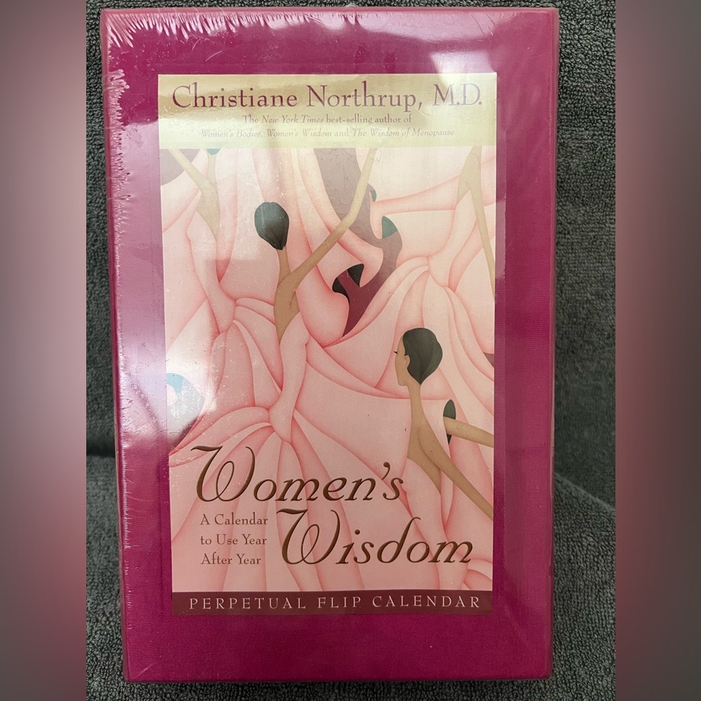 Women’s Wisdom Perpetual Flip Calendar Christine Northrup M.D. NIB